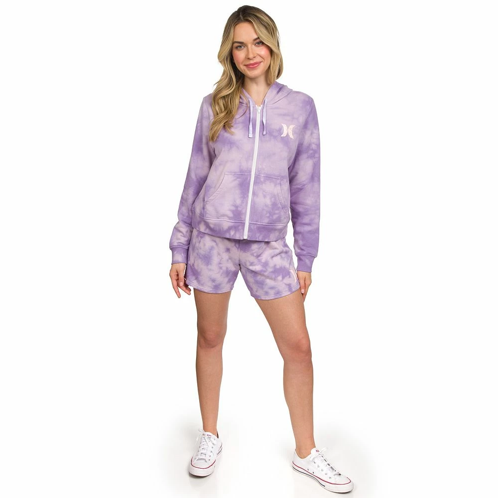 Juniors' Hurley Tie Dye Boyfriend Shorts - Image 5