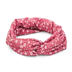 SO® Floral Twist Front Headwrap