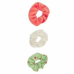 SO® 3-Piece Fruit & Lace Scrunchie Set
