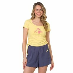 Juniors' Hurley Drawstring Palm Tree Tee