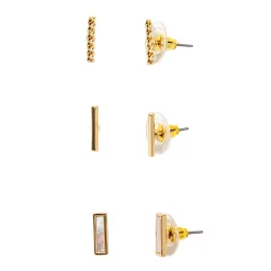 LC Lauren Conrad Twist & Mop Earrings