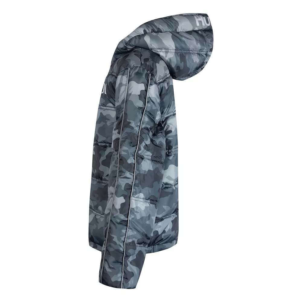 Boys 4-7 Hurley Racer Stripe Puffer Jacket - Image 5