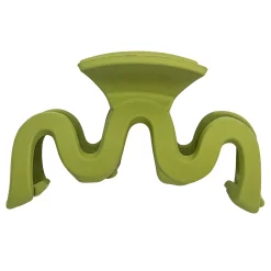 SO® Green Rubberized Wiggle Claw Clip