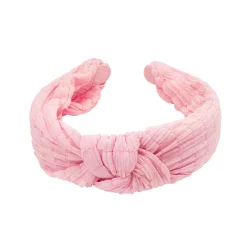 SO® Pink Knotted Headband